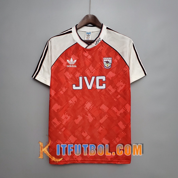 Camiseta Futbol Arsenal Retro Primera 1990/1992