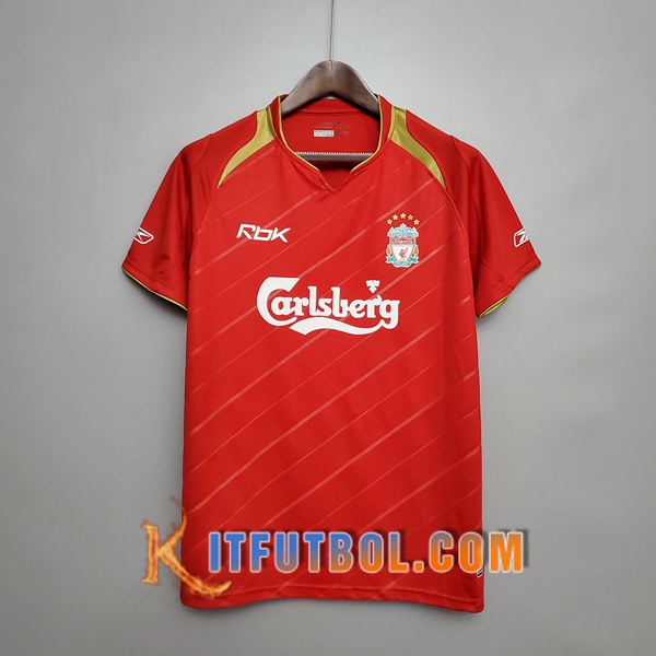 Camiseta Futbol FC Liverpool Retro Primera 2005/2006