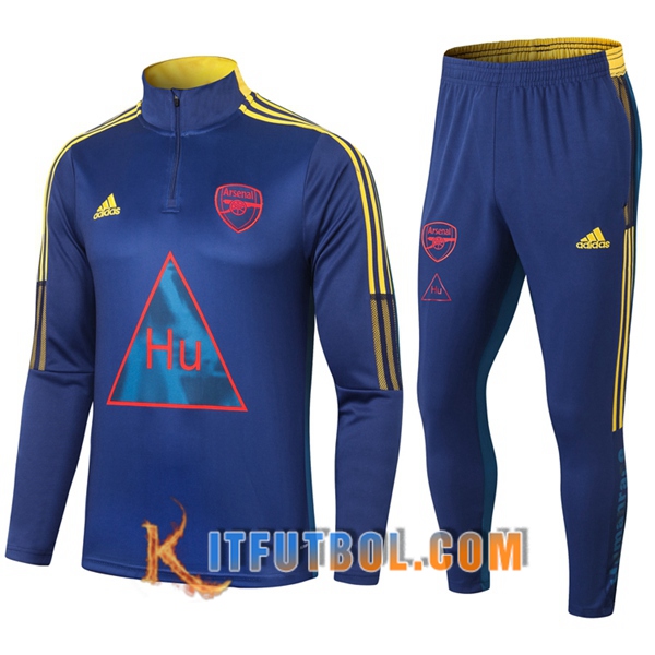 Nueva Chandal Futbol + Pantalones Arsenal Joint Edition Azul 20/21
