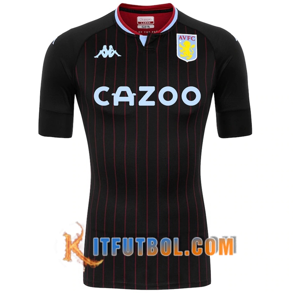 Camisetas Personalizadas Futbol Aston Villa Segunda 20/21