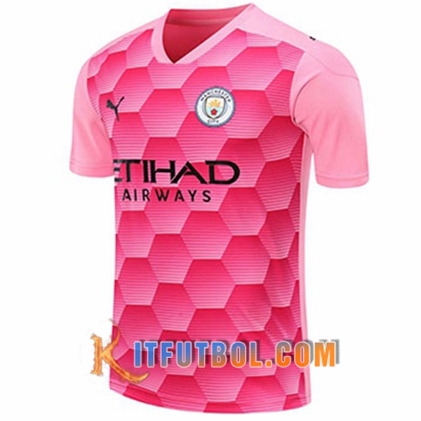 Camisetas Personalizadas Futbol Manchester City Portero Roja 20/21
