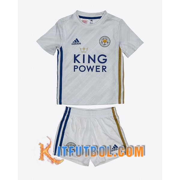Camisetas Personalizadas Futbol Leicester City Ninos Segunda 20/21