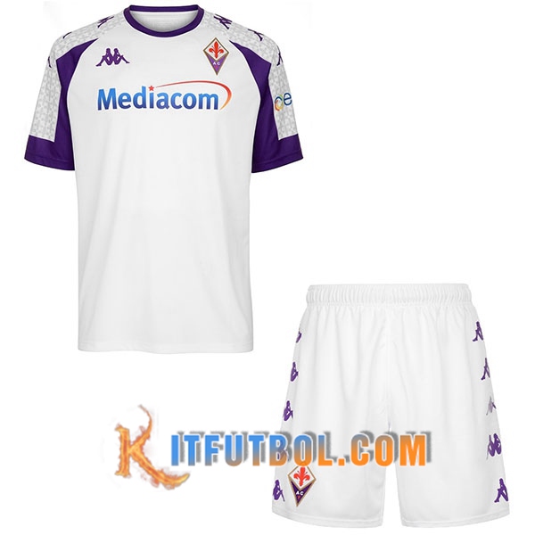 Camisetas Personalizadas Futbol ACF Fiorentina Ninos Segunda 20/21