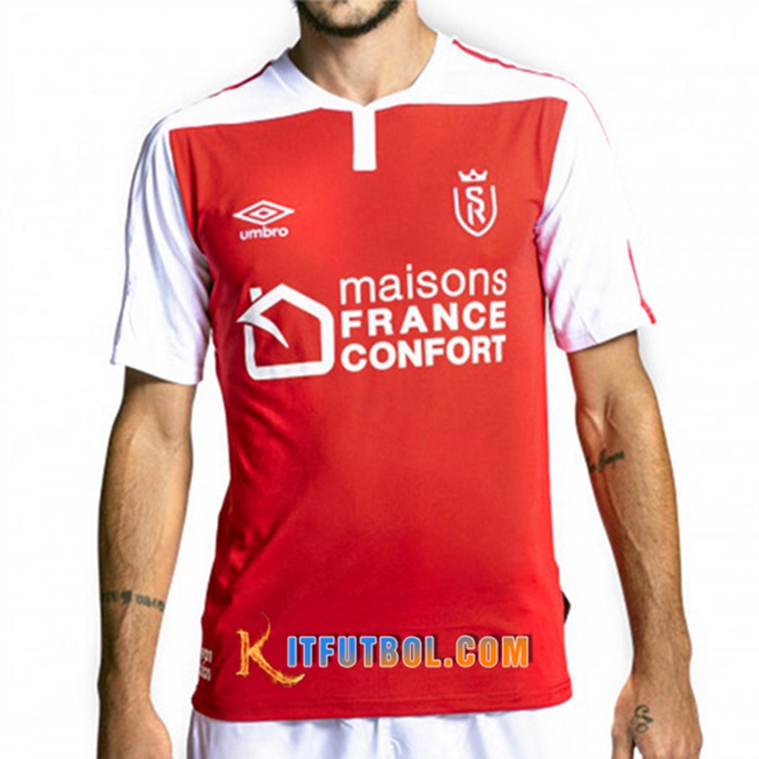 Camiseta Futbol Stade de Reims Titular 2021/2022