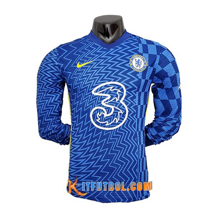Camiseta Futbol FC Chelsea Titular Manga Larga 2021/2022
