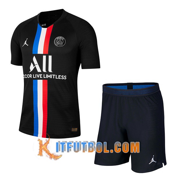 Camisetas Personalizadas Futbol Paris PSG X Jordan Ninos Cuarto 19/20