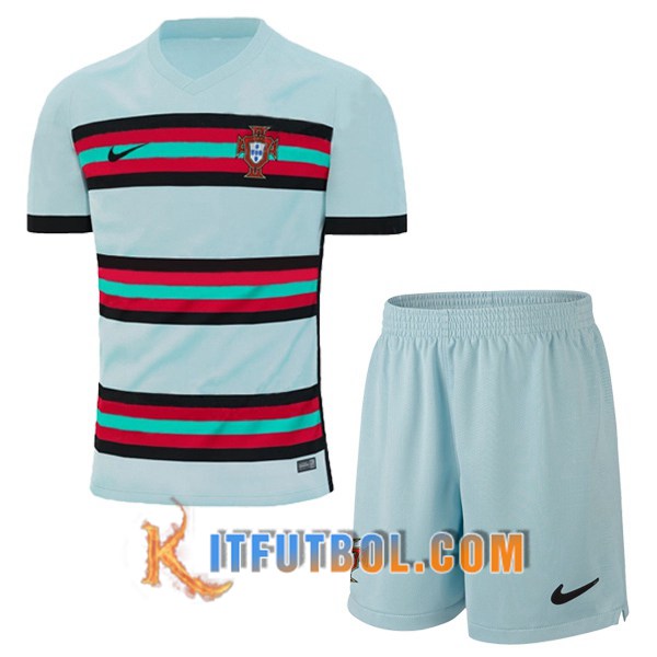 Camisetas Personalizadas Futbol Portugal Ninos Segunda 20/21