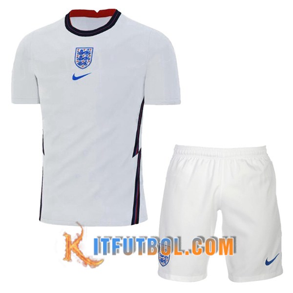 Camisetas Personalizadas Futbol Inglaterra Ninos Primera 20/21