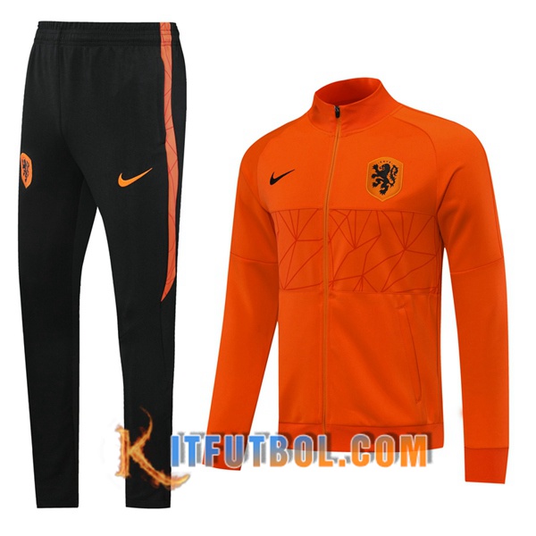 Nueva Chandal Futbol - Chaqueta + Pantalones Países Bajos Naranja 20/21