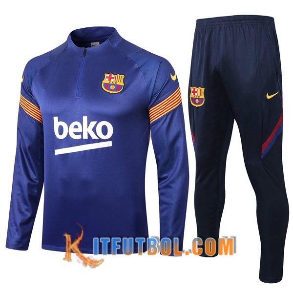 Nueva Chandal Futbol + Pantalones FC Barcelona Azul 20/21