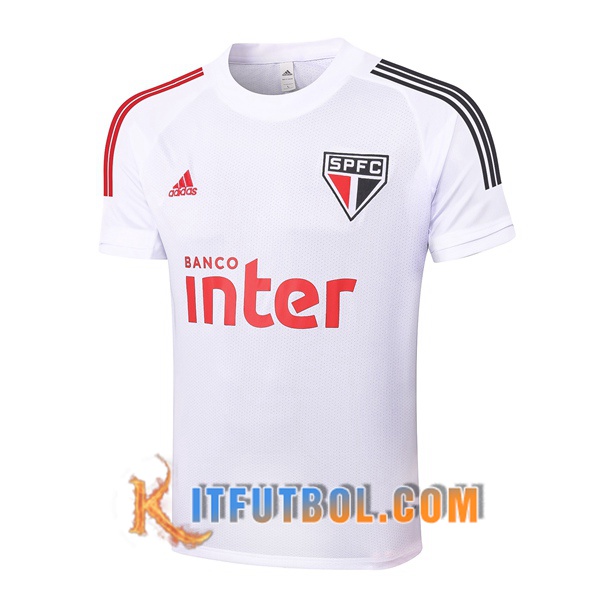 Camisetas de entrenamiento Sao Paulo FC Blanco 20/21