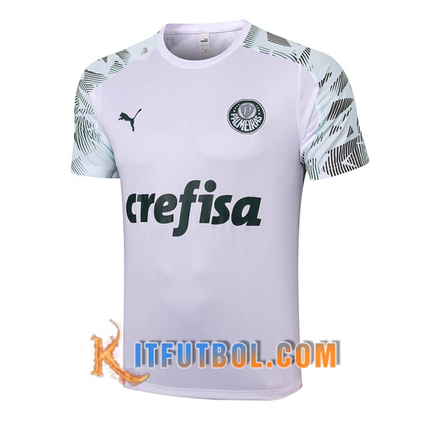 Camisetas de entrenamiento Palmeiras Blanco 20/21