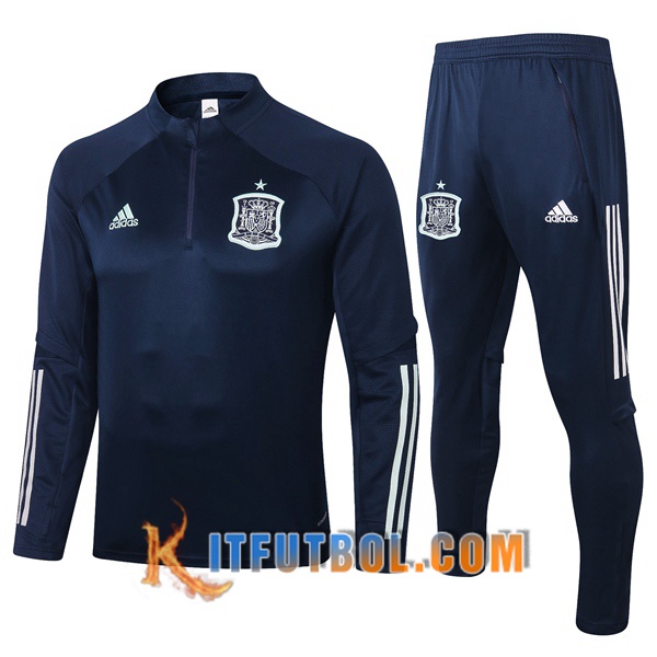 Nueva Chandal Futbol + Pantalones España Azul Royal 20/21
