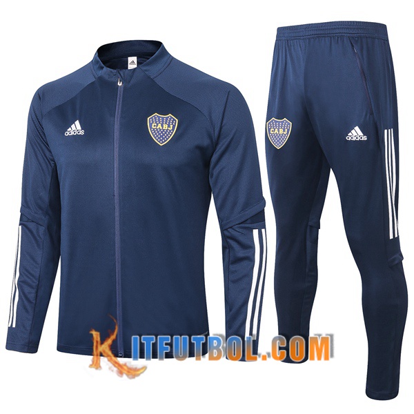 Nueva Chandal Futbol - Chaqueta + Pantalones Boca Juniors Azul Royal 20/21