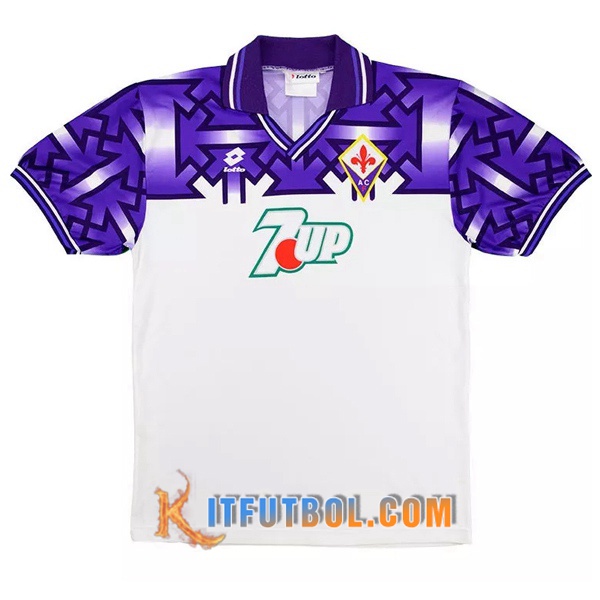Camiseta Futbol ACF Fiorentina Retro Segunda 1992/1993
