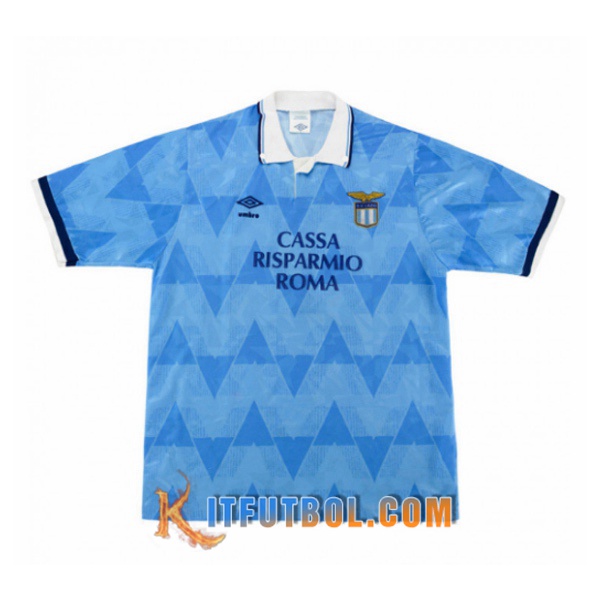 Camiseta Futbol SS Lazio Retro Primera 1989/1991