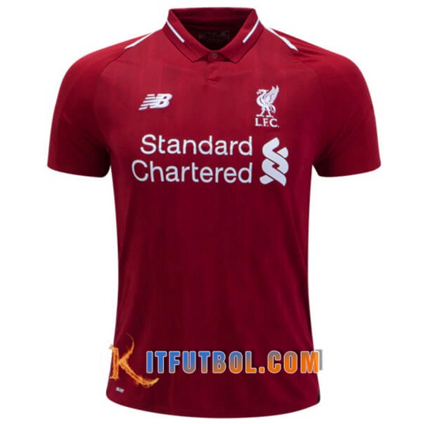 Camiseta Futbol FC Liverpool Retro Primera 2018/2019
