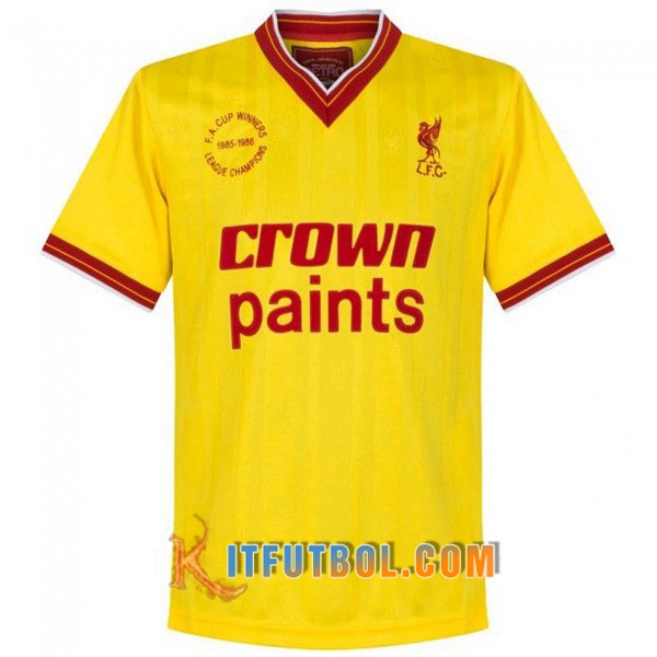 Camiseta Futbol FC Liverpool Retro Tercera 1985/1986
