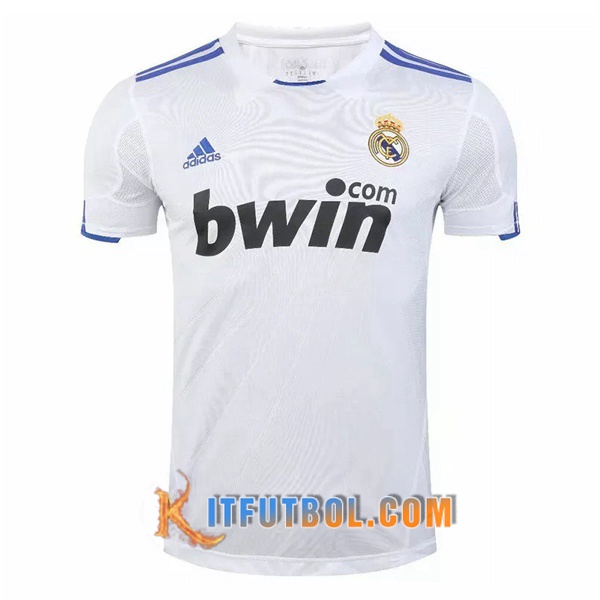 Camiseta Futbol Real Madrid Retro Primera 2010/2011