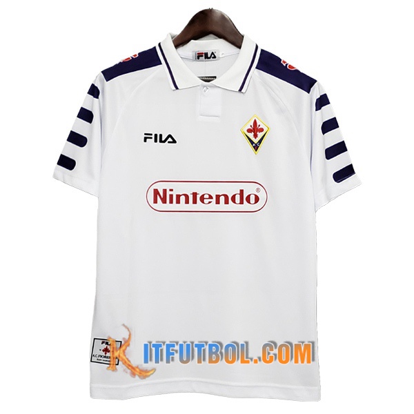 Camiseta Futbol ACF Fiorentina Retro Segunda 1998/1999