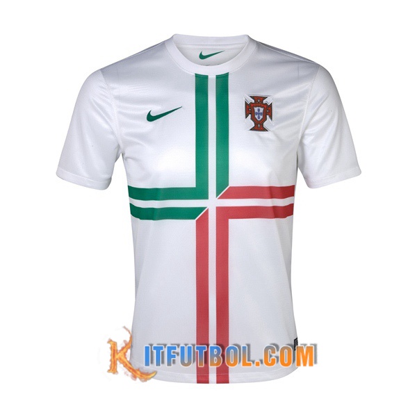 Camiseta Futbol Portugal Retro Segunda 2012/2013