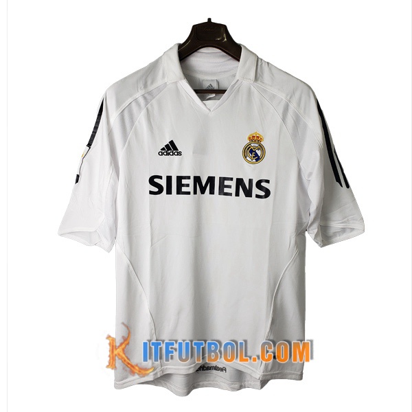 Camiseta Futbol Real Madrid Retro Primera 2005/2006