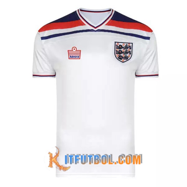 Camiseta Futbol Inglaterra Retro Primera 1980/1983