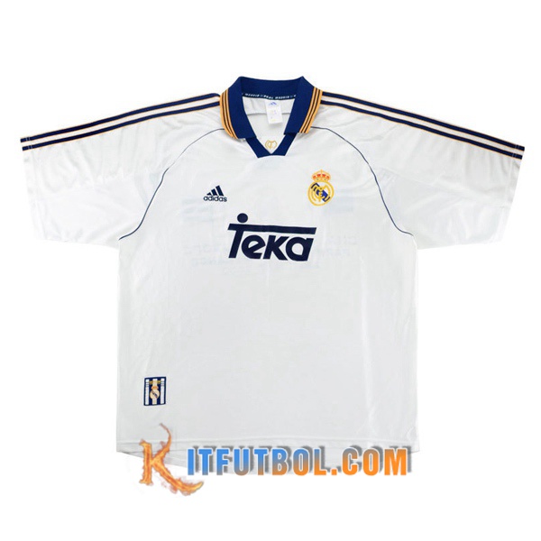 Camiseta Futbol Real Madrid Retro Primera 1998/2000
