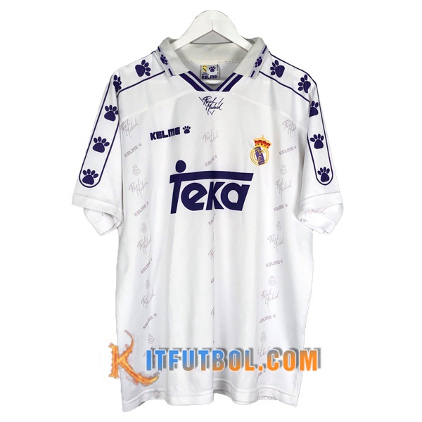 Camiseta Futbol Real Madrid Retro Primera 1994/1996