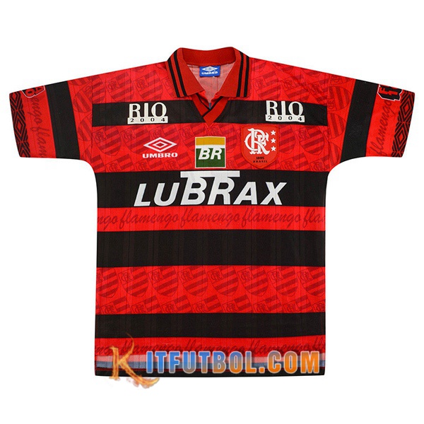Camiseta Futbol Flamengo Retro Primera 1995/1996