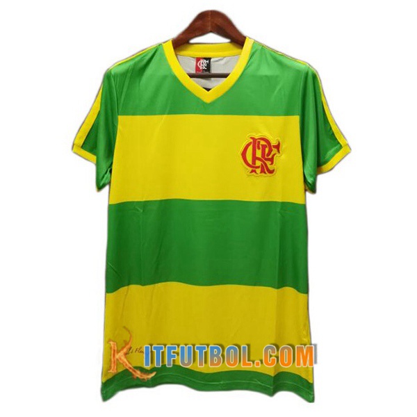 Camiseta Futbol Flamengo Retro Verde 2004