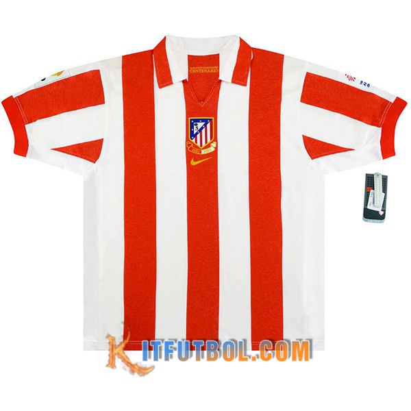 Camiseta Futbol Atletico Madrid Retro Primera 2003/2004