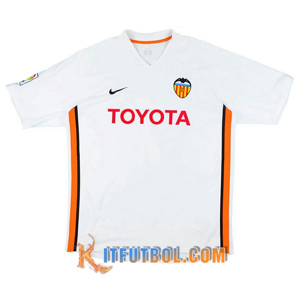 Camiseta Futbol Valencia Retro Primera 2006/2007