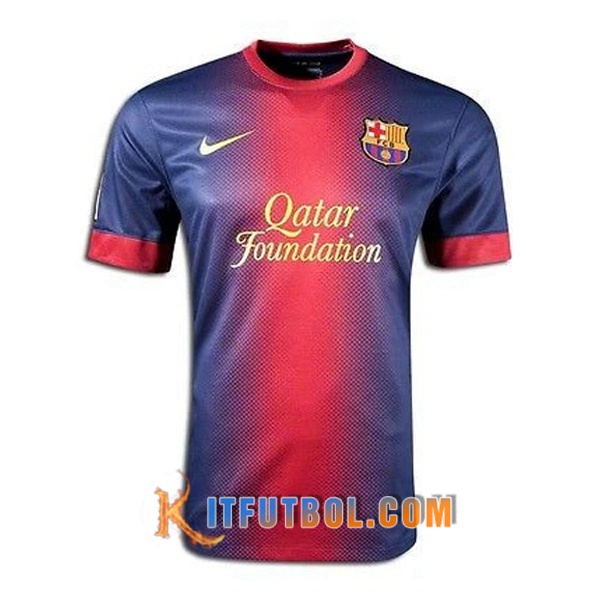 Camiseta Futbol FC Barcelona Retro Primera 2012/2013