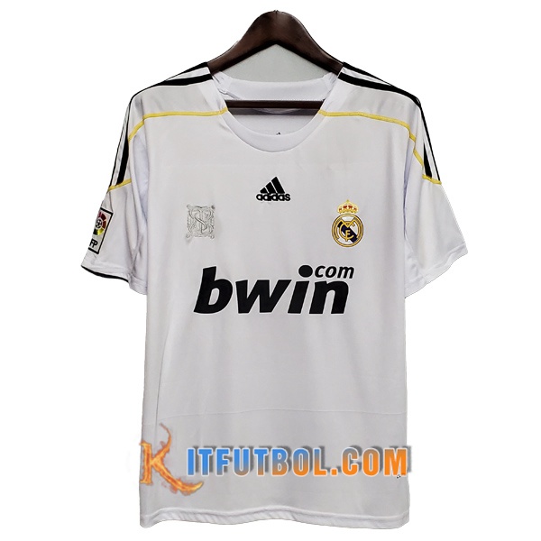 Camiseta Futbol Real Madrid Retro Primera 2009/2010