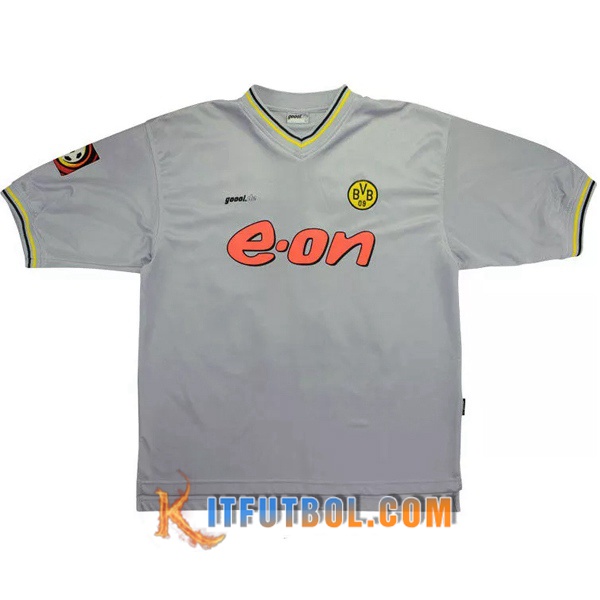 Camiseta Futbol Dortmund BVB Retro Segunda 2000/2001