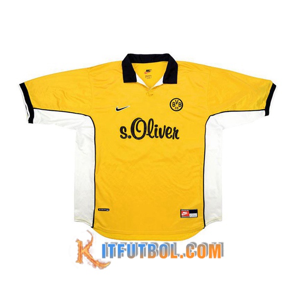 Camiseta Futbol Dortmund BVB Retro Primera 1998/2000