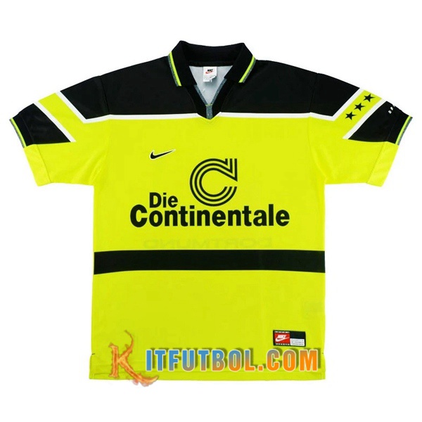 Camiseta Futbol Dortmund BVB Retro Primera 1997