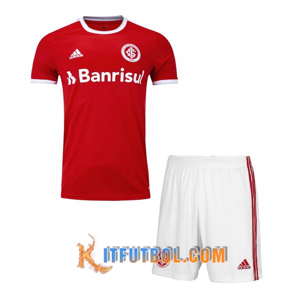 Camisetas Personalizadas Futbol SC Internacional Ninos Primera 20/21