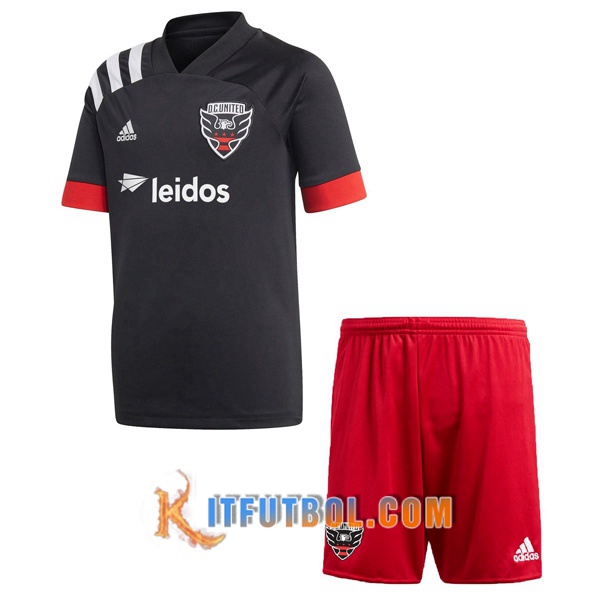 Camisetas Personalizadas Futbol DC United Ninos Primera 20/21