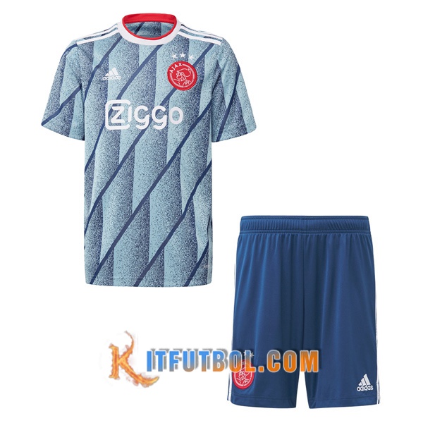 Camisetas Personalizadas Futbol AFC Ajax Ninos Segunda 20/21