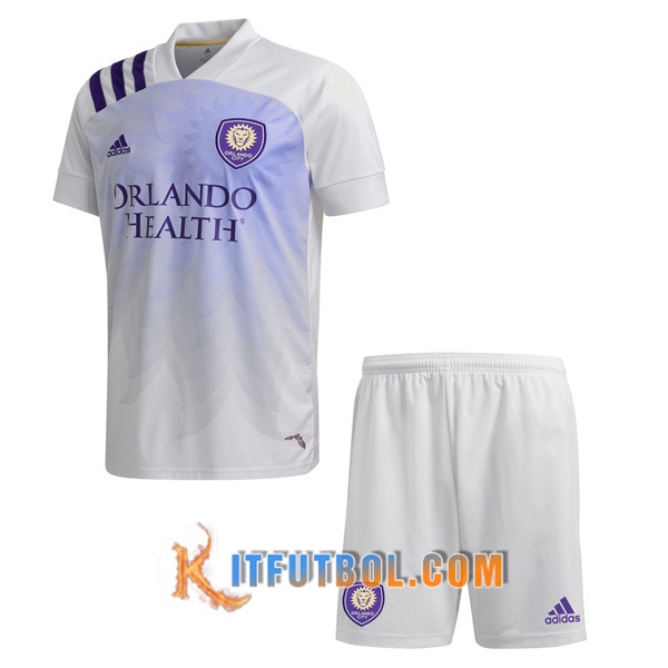 Camisetas Personalizadas Futbol Orlando City SC Ninos Segunda 20/21