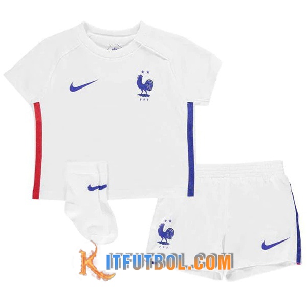 Camisetas Personalizadas Futbol Francia Ninos Segunda 20/21