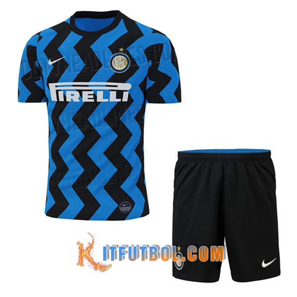 Camisetas Personalizadas Futbol Inter Milan Ninos Primera 20/21