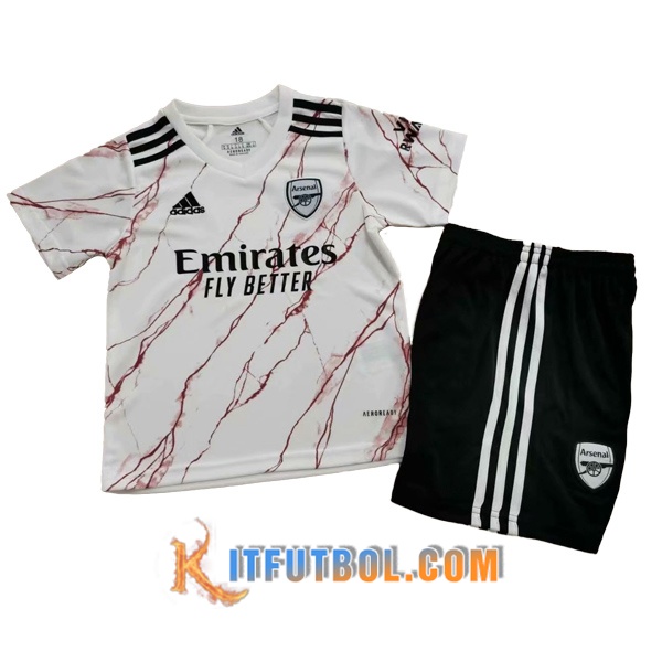 Camisetas Personalizadas Futbol Arsenal Ninos Segunda 20/21