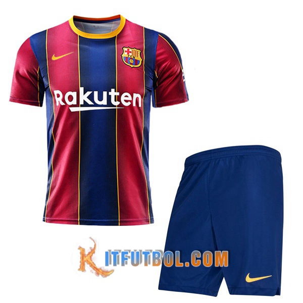Camisetas Personalizadas Futbol FC Barcelona Ninos Primera 20/21
