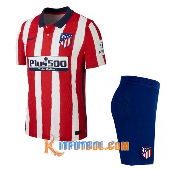 Camisetas Personalizadas Futbol Atletico Madrid Ninos Primera 20/21