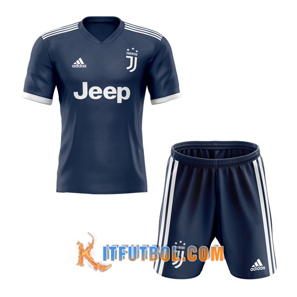 Camisetas Personalizadas Futbol Juventus Ninos Segunda 20/21