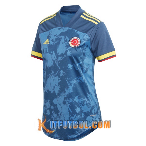 Camisetas Personalizadas Futbol Colombia Mujer Segunda 20/21