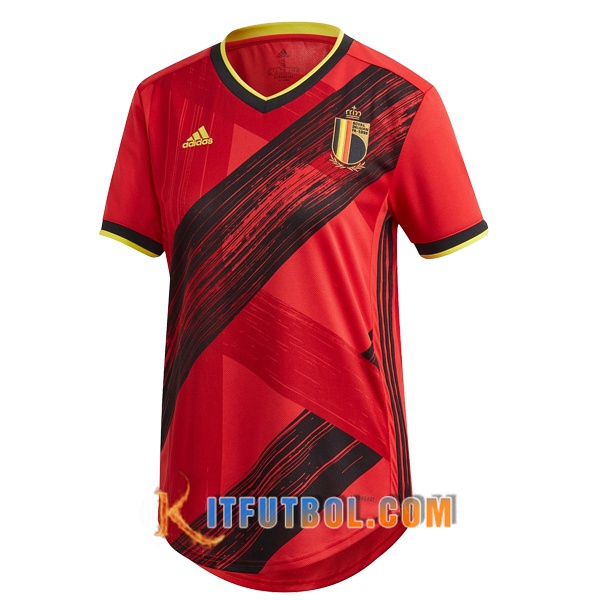 Camisetas Personalizadas Futbol Belgica Mujer Primera 20/21